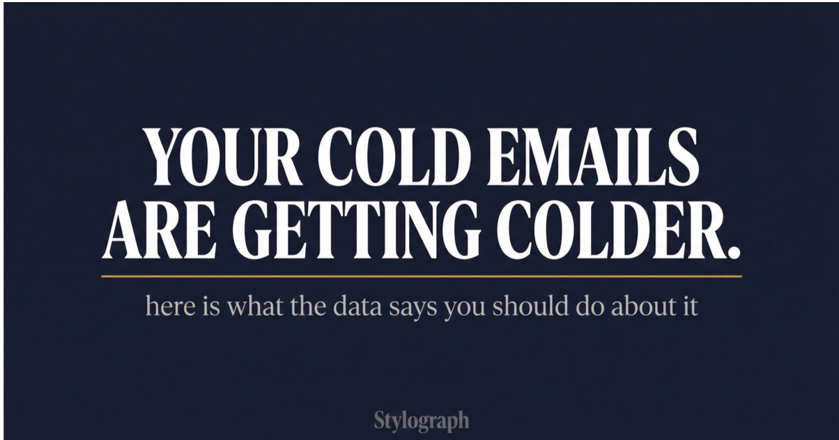 Cold Email Response Rates Are Declining: What to Do