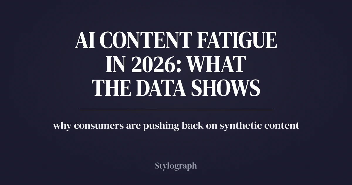 AI Content Fatigue in 2026: What the Data Shows