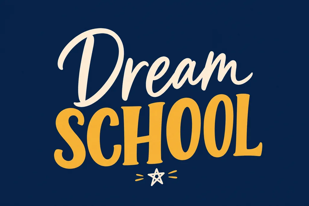 Stylograph card reading Dream School