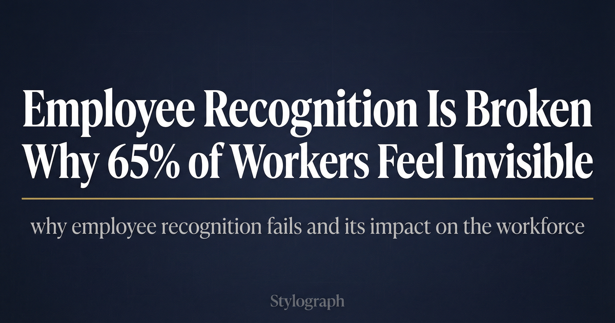 Employee Recognition: 65% of Workers Feel Invisible