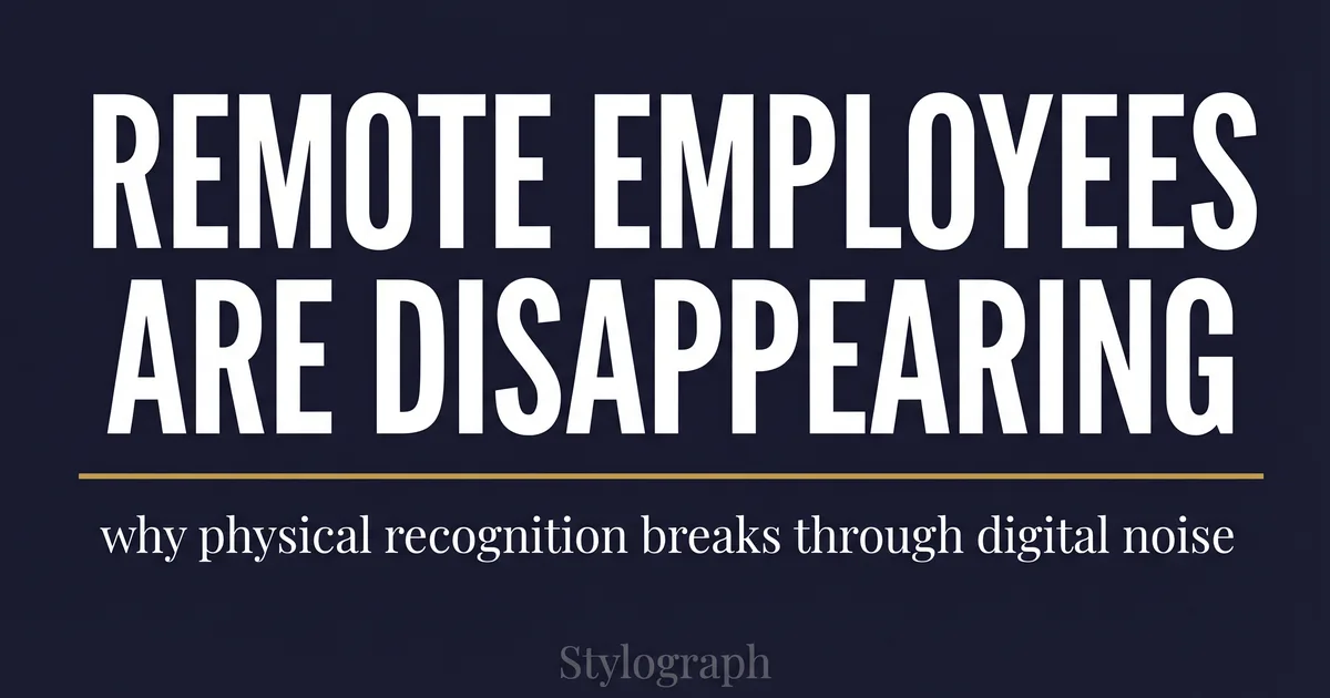 Remote Employees Are Disappearing: Why Physical Recognition Breaks Through Digital Noise