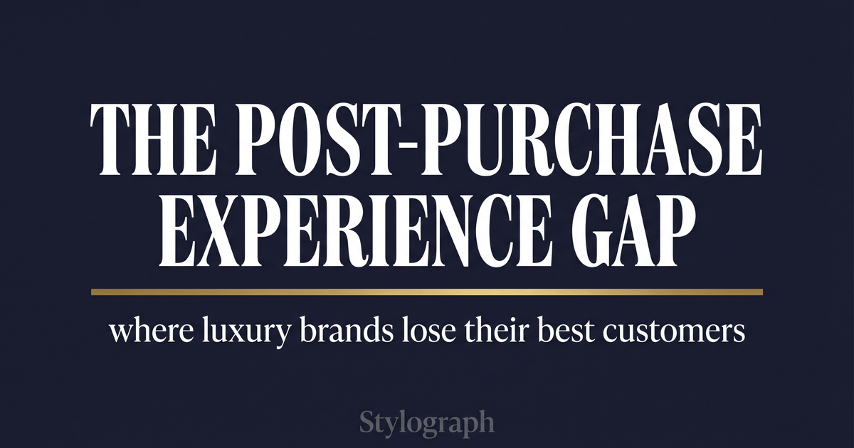 The Post-Purchase Experience Gap in Luxury Retail