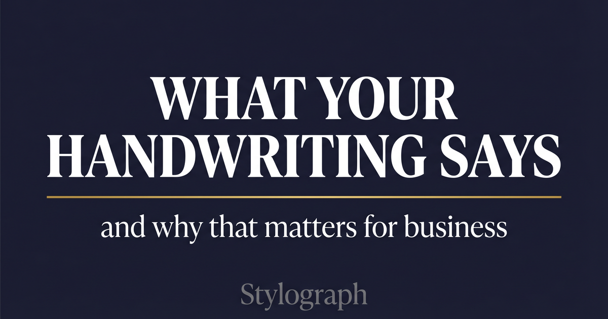 What your handwriting says about how you feel